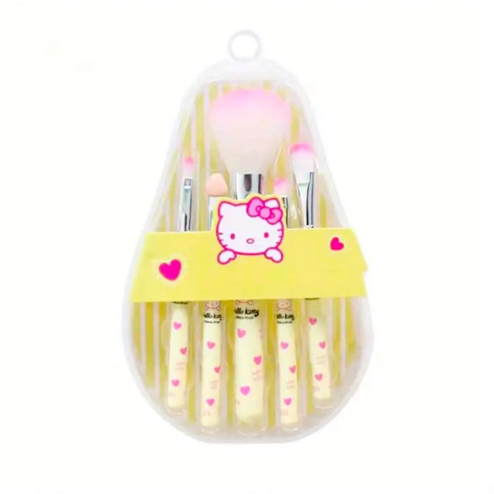 Hello Kitty Makeup Brush Set